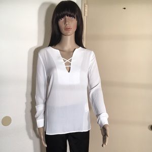 Lumiere Criss across Blouse